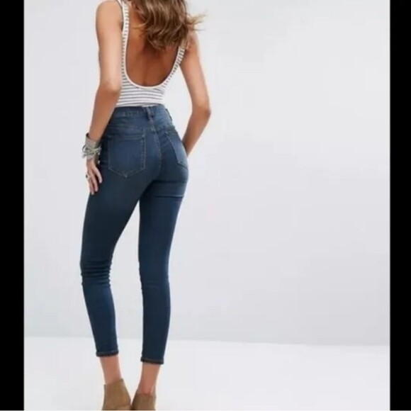 Free People Gummy High Waist Jeans Size 28 - Picture 2 of 5